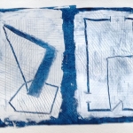 blueFloorplan (wedge) (2016) acrylic on paper (23 x 30,4 cm)_web