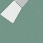 perfectly square (burntOrange) (2008) digital print on Arches watercolour paper (30 x 30 cm)