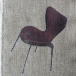 danishChair (tiltProfile) (2016) phototransfer on linen with linseed oil (29 x 23 cm)_web